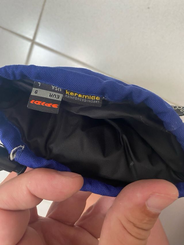 Guantes Spidi moto invierno - Negro/Azul