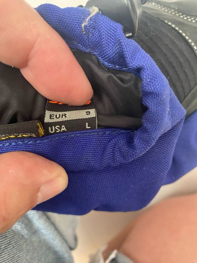 Guantes Spidi moto invierno - Negro/Azul