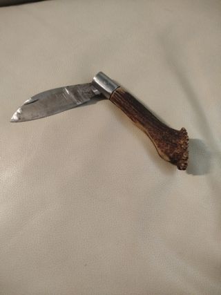 Navaja antigua de asta