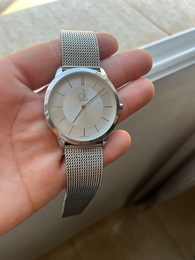 Reloj Calvin Klein mujer - plata
