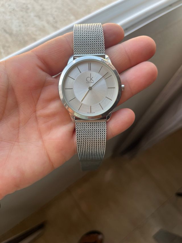 Reloj Calvin Klein mujer - plata