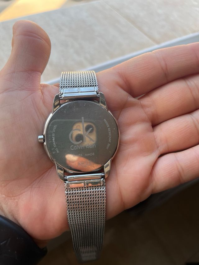 Reloj Calvin Klein mujer - plata