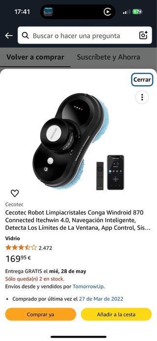 Cecotec Conga Windroid 870