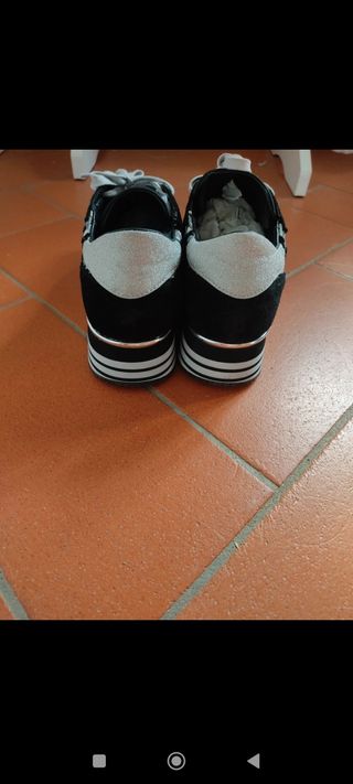 Crime London Sneakers platform- Bianche e Nere