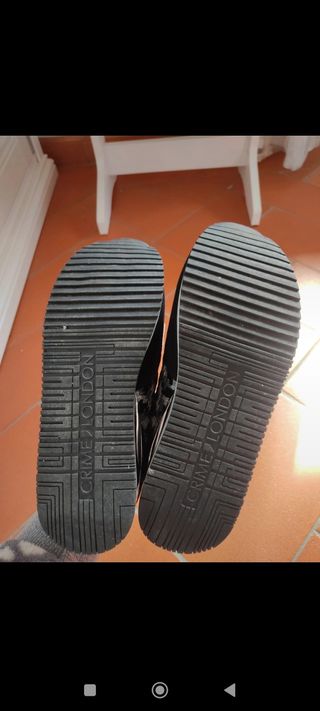 Crime London Sneakers platform- Bianche e Nere