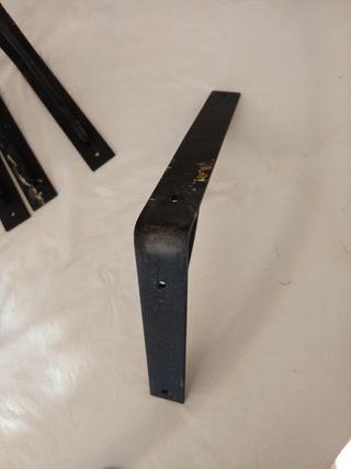 6 Soportes hierro forja - Estanterías