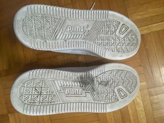 Zapatillas Puma blancas talla 41, excelente estado