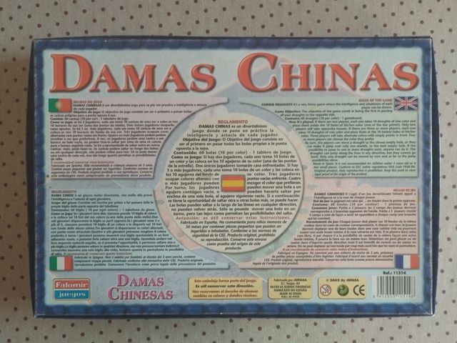 Damas Chinas - Juego de mesa