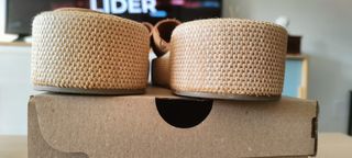 Sandalias plataforma Zara Home marrón