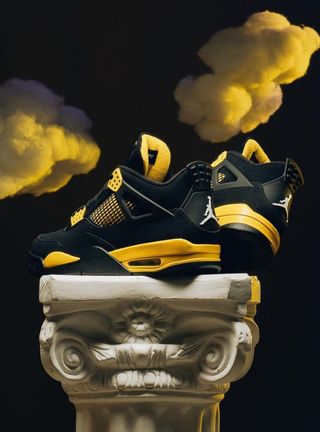 Air Jordan 4 Retro 'Yellow Thunder' 2023