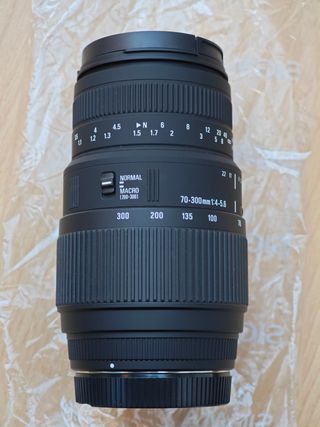 Objetivo Sigma 70-300mm Macro