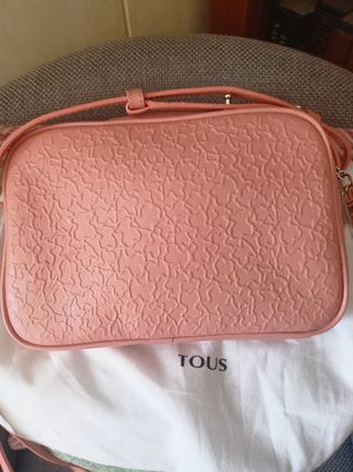 Bolso Tous rosa nuevo