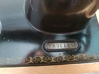 Máquina coser Singer antigua