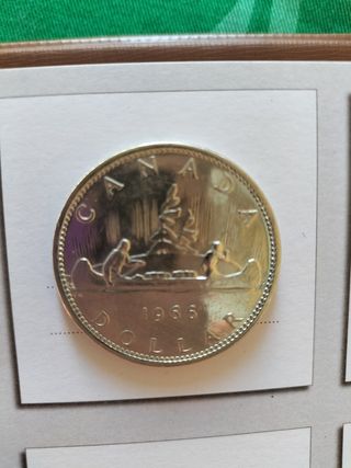 Dollaro canadese 1966 - Canoa