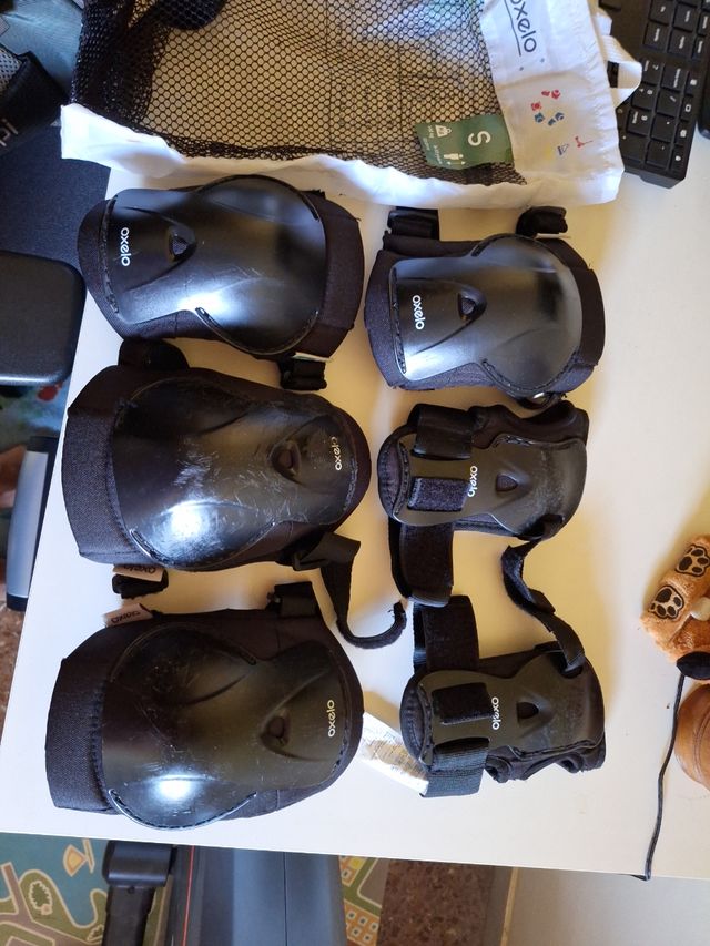Conjunto de rodilleras y coderas talla S para pati