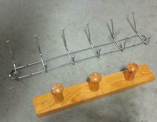 Perchero Pared - 2 Perchas