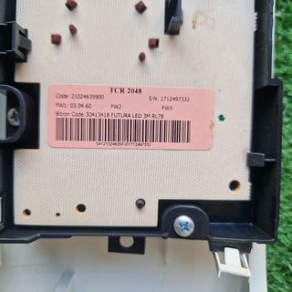 Mascherina lavatrice Hotpoint Ariston Pannello com