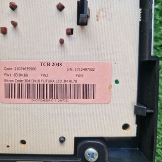 Mascherina lavatrice Hotpoint Ariston Pannello com