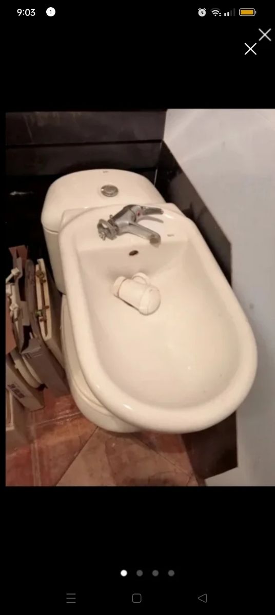 Bidé Roca porcelana blanco