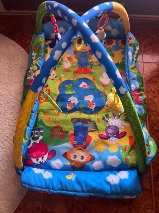 Alfombra juego bebé Granja