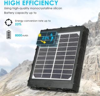 Panel Solar 8000 mAh - Carga Portátil