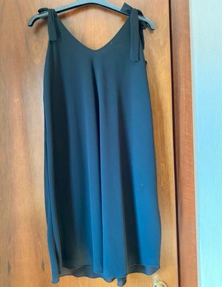 Vestito nero estivo senza maniche