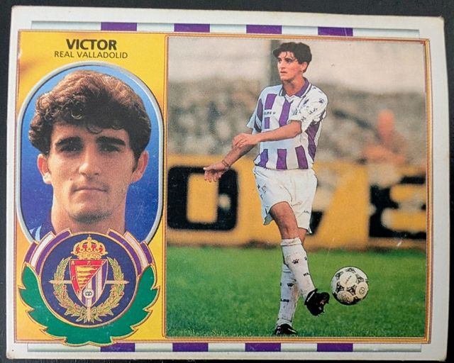 6 Cromos Liga 1996-1997 Real Valladolid