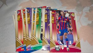 Lote cartas futbol mgk