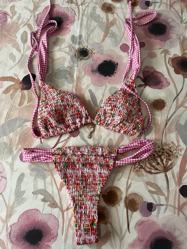 Bikini Flores y Cuadros Vichy