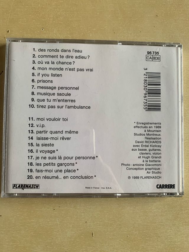 CD Francoise Hardy - Vingt Ans