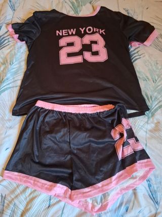 Pijama corto New York 23