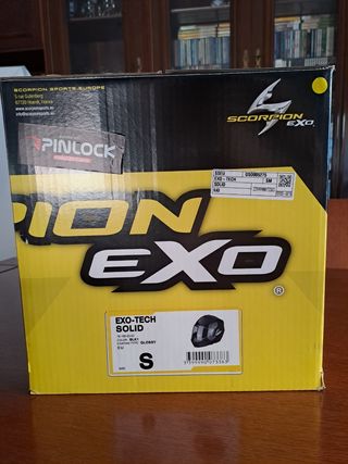 CASCO SCORPION EXO Tech Solid Negro Modular