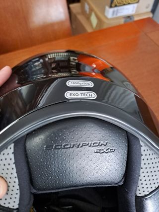 CASCO SCORPION EXO Tech Solid Negro Modular