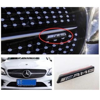 Emblema Logo AMG para parrilla delantera Mercedes