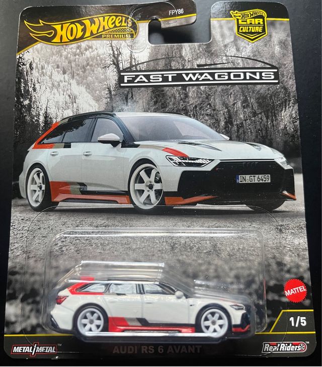 Hot Wheels Audi RS6 Avant Fast Wagon
