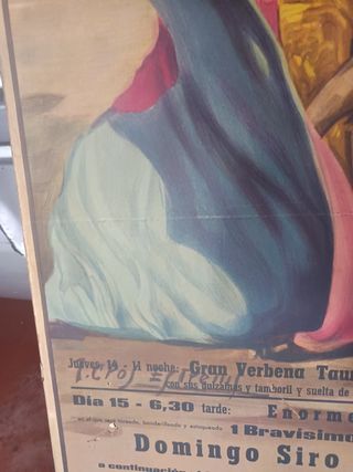 Cartel Taurino Hontalbilla 1986