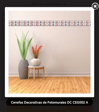 Cenefa Decorativa Pared (3 rollos)