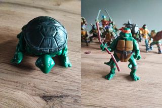TMNT Ninja Turtles Michelangelo 2003 mutazione
