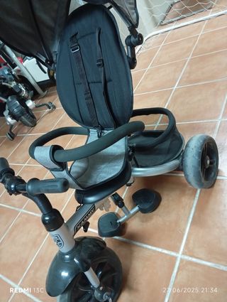 Triciclo Kikkaride negro
