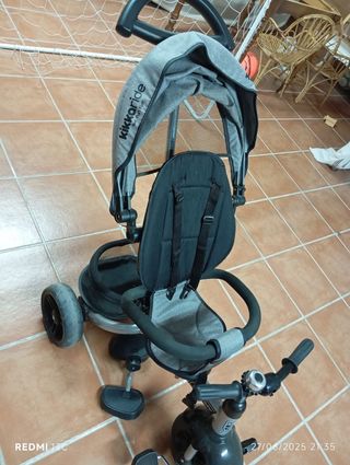 Triciclo Kikkaride negro