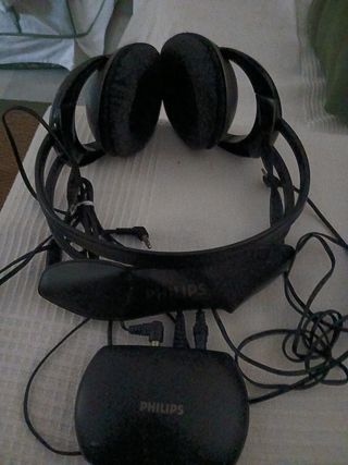 Auriculares Philips TV - negros