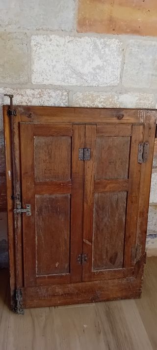 2 Ventanas Madera Antiguas