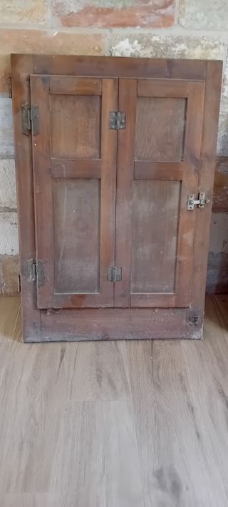 2 Ventanas Madera Antiguas