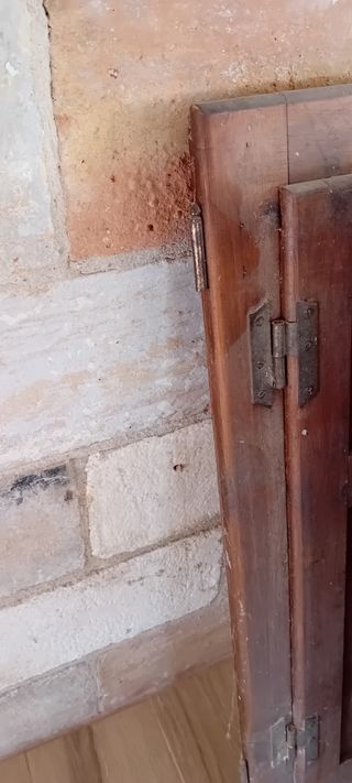 2 Ventanas Madera Antiguas