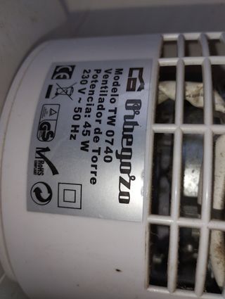 Ventilador Orbegozo Torre