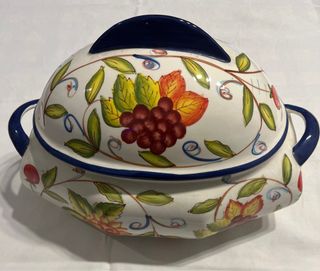 Biscottiera Ceramica Dipinta a Mano
