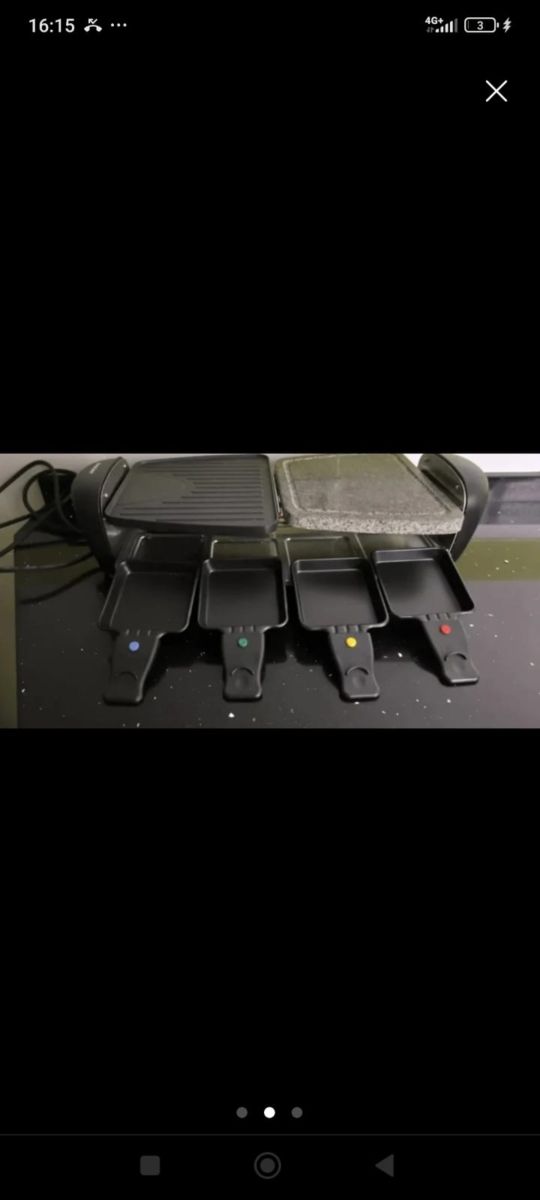 Plancha Raclette 4 raciones