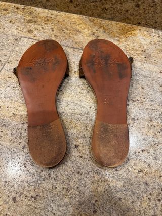 Sandalias Layer Boots Marrón