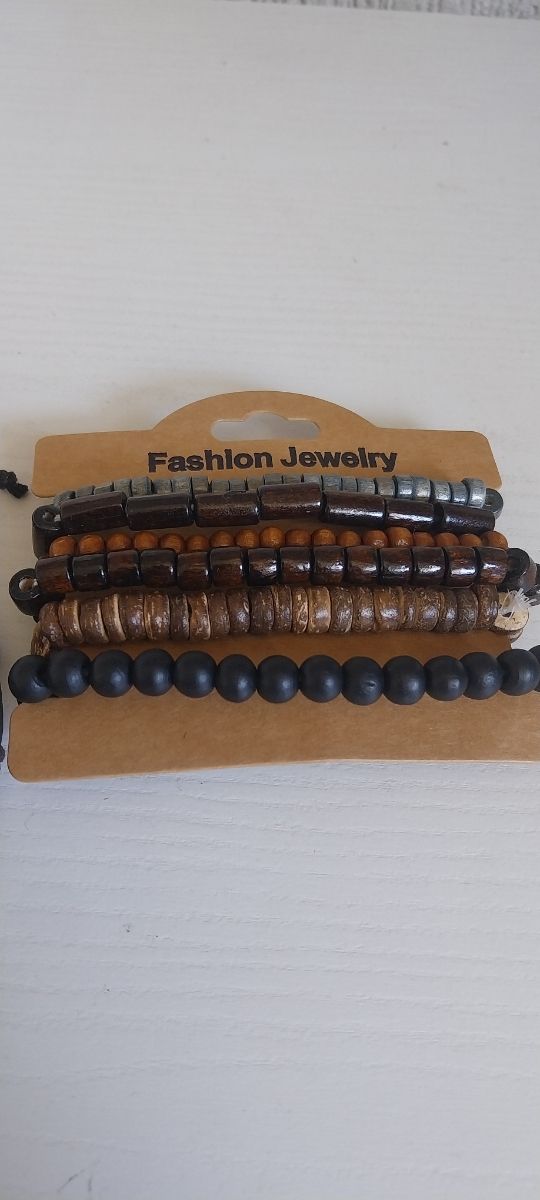 Bracciali Uomo - Pelle Nera