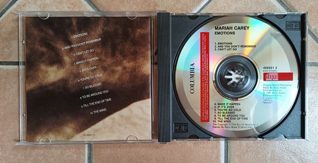 CD Mariah Carey - Emotions